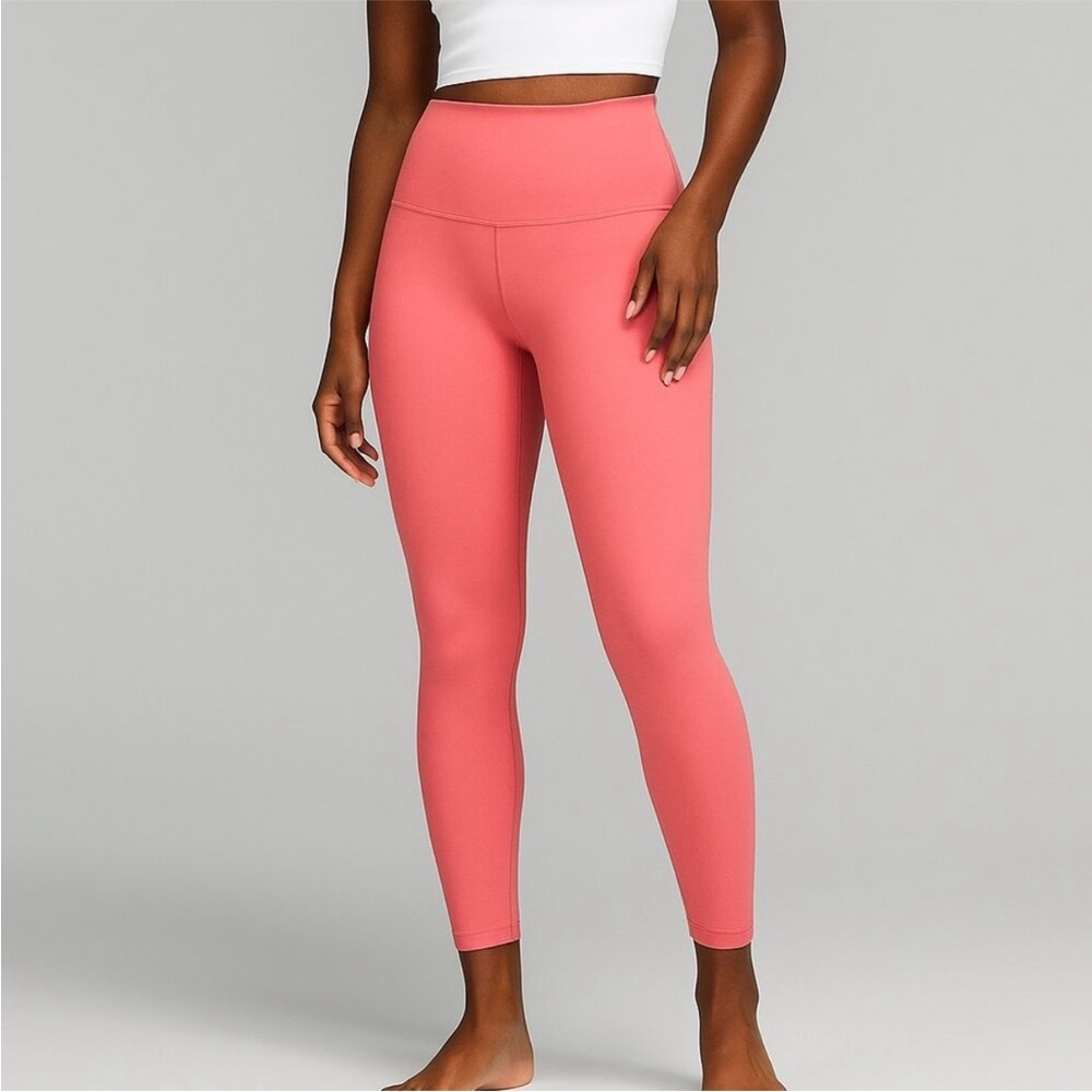 • Lululemon • Women’s Align Leggings Guava Pink
Double Lined Inseam 28”  4